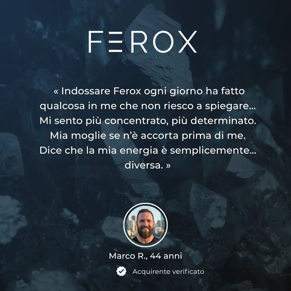 FEROX Oro Nero — Il segreto dimenticato degli antichi